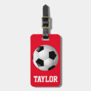 Search for soccer luggage tags travel