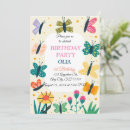 Search for rainbow butterfly invitations Girl