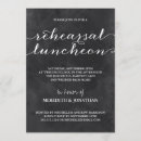 Search for rehearsal lunch invitations Party