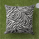 Search for animal print outdoor pillows Zebra