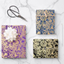 Search for purple and gold wrapping paper Chic