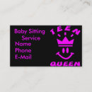 Search for teen babysitting business cards Teenager