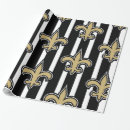 Search for new orleans wrapping paper Saints