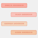 Search for waterproof name labels Cute and simple