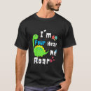 Search for dinosaur 4th birthday tshirts Hear