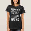 Search for book womens tshirts Saying