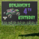 Search for monster jam birthday decor Grave digger truck