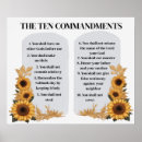 Search for ten commandments posters Faith