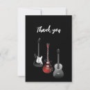 Search for guitar thank you cards Thanks