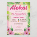 Search for luau 50th birthday invitations Fiftieth