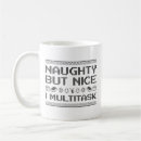 Search for naughty or nice mugs Humor