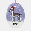 Search for whippet ornaments Cute