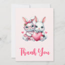 Search for bunny thank you cards Cute
