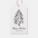 Search for holiday gift tags Christmas tree