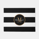 Search for modern doormats Black and white