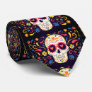 Search for sugar skull ties Mexican