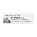 Search for farmhouse return address labels Wood