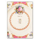 Search for tea party table cards Pink