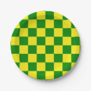 Search for green plaid pattern plates Geometric
