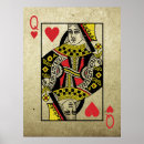 Search for queen of hearts posters Poker