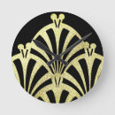 Search for art deco clocks Gold