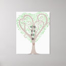 Search for family tree canvas prints Hearts