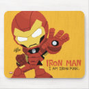 Search for iron man mousepads Super hero