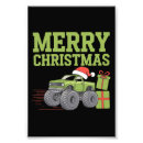 Search for monster truck posters Santa