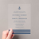 Search for nautical wedding invitations Anchor