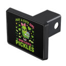 Search for food trailer hitch covers Pickle lover