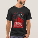 Search for christmas in new york tshirts Merry