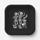 Search for halloween skeleton plates Horror