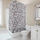 Search for pink leopard shower curtains Glitter
