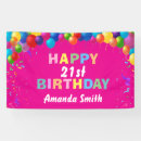 Search for 21st birthday party signs Twenty first birthday