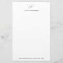Search for black and white stationery paper Modern