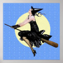 Search for vintage halloween posters Broom