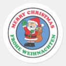 Search for german stickers Frohe weihnachten