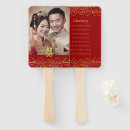 Search for chinese wedding programs Red and gold