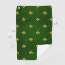 Search for shamrock golf towels Lucky