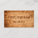 Search for western business cards Rustic