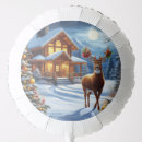 Search for deer balloons Snow
