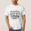 Search for grandma birthday tshirts Typography