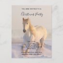 Search for horse christmas invitations Snow