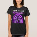 Search for alzheimers walk tshirts Purple