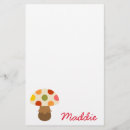 Search for mushroom stationery paper White