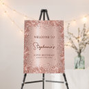 Search for metallic gold foil posters Rose gold glitter