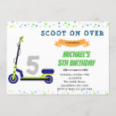 Search for scooter birthday invitations Party