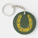 Search for lucky horseshoe keychains Green