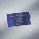 Search for metallic blue business cards Elegant