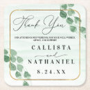 Search for thank you coasters Watercolor